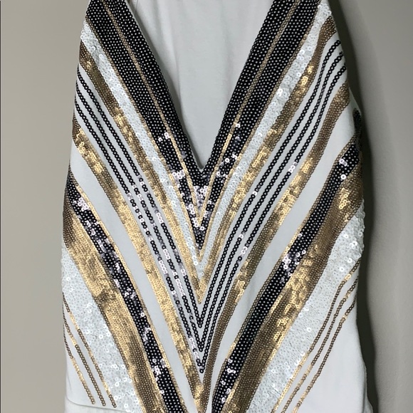 Express V Neck Bodysuit XS - Picture 3 of 4